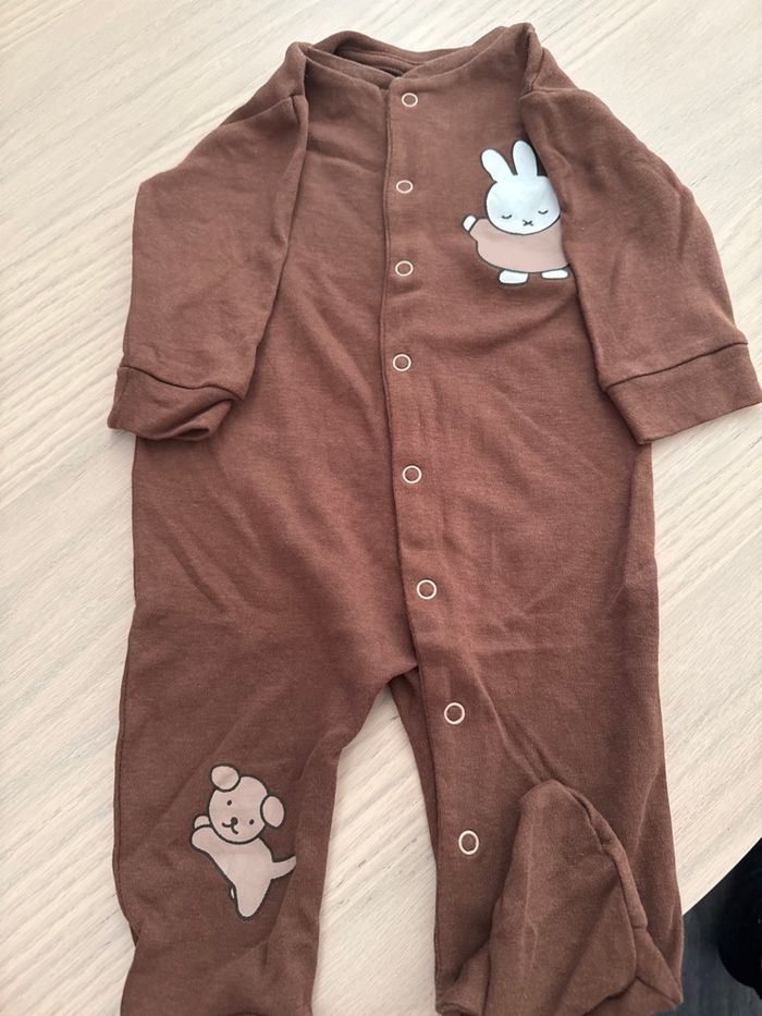 Lot de 3 pyjamas + 2 bonnet - photo numéro 2