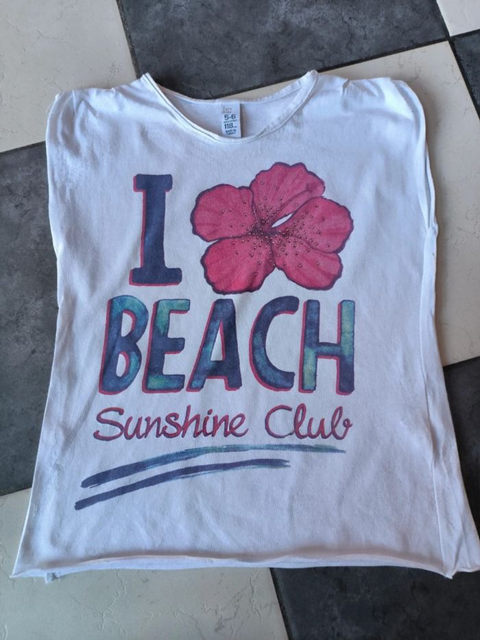 T-shirt Zara taille 5-6 ans