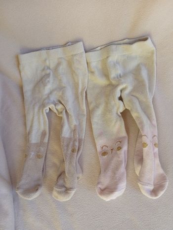 2 paires de collants 15-16