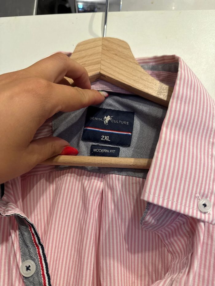 Chemise homme rose - photo numéro 4