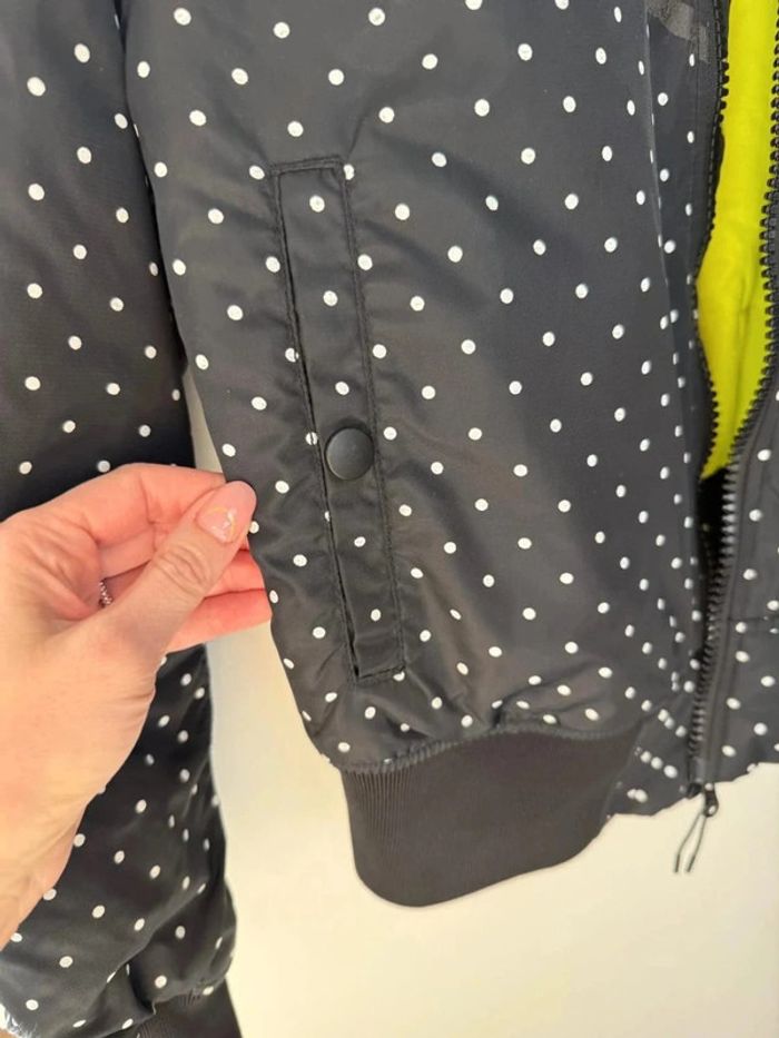 Veste Nike bomber matelassée bien chaude à pois taille S comme neuve - photo numéro 8