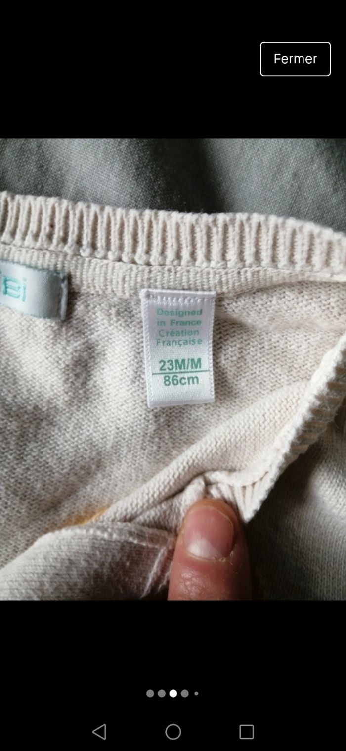 Gilet, 23 mois - photo numéro 3