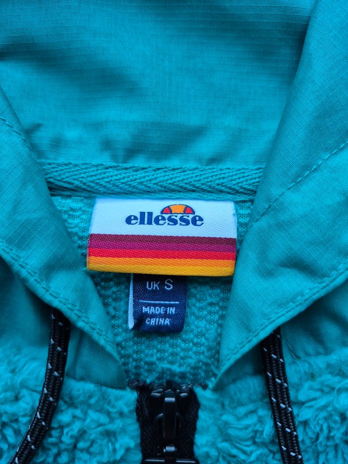 Veste polaire 3/4 zip - ellesse  - verte - taille S  - très bon état. - photo numéro 5