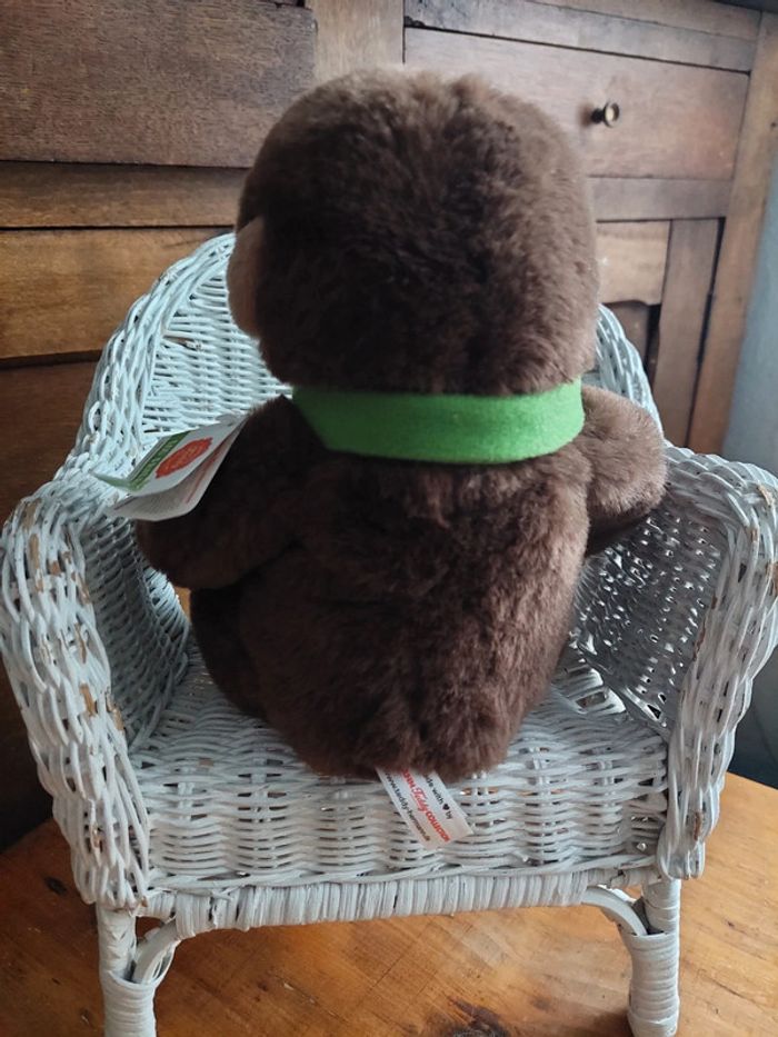 Peluche singe publicitaire Wago par Hermann teddy collection - photo numéro 4