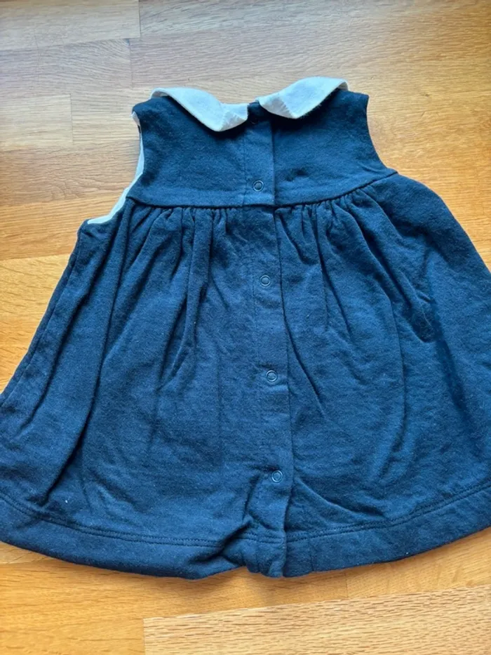 Jolie robe petit bateau 6 mois fille - photo numéro 4