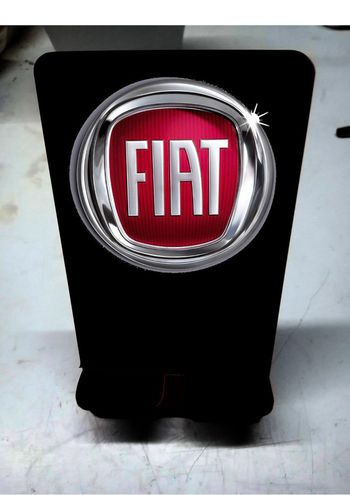 support téléphone bureau motif fiat neuf