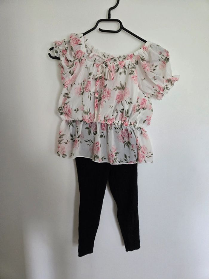 Ensemble leggings haut