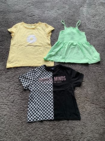 Lot de t-shirts fille