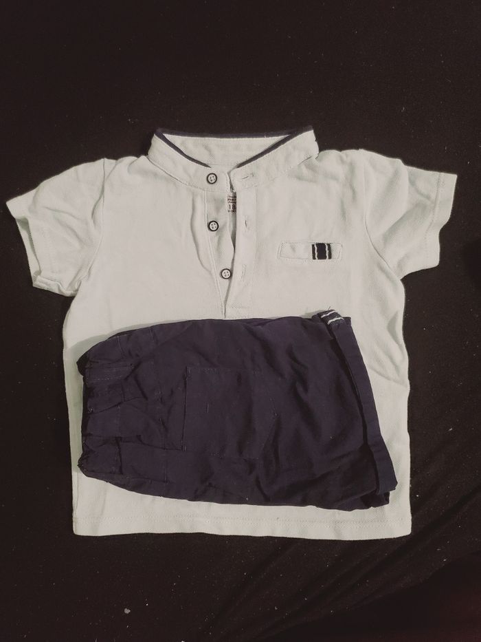 Ensemble short 18 mois