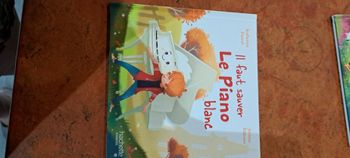 Livre il faut sauver le piano blanc