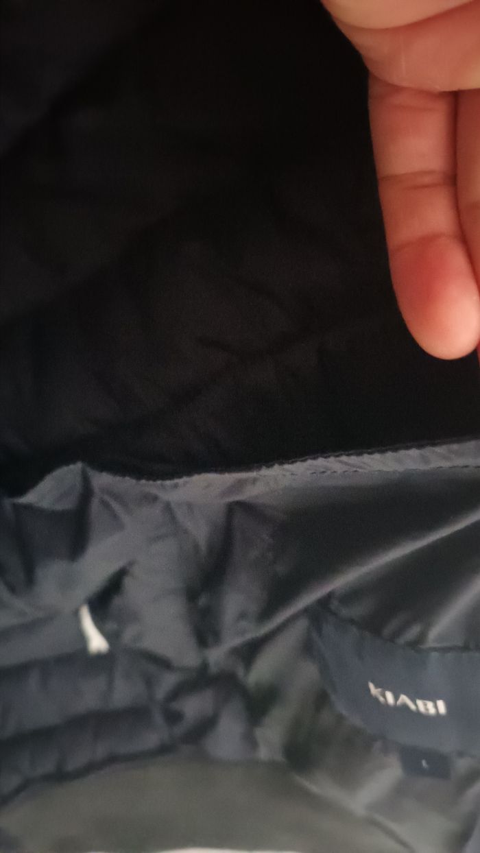 Manteau bleu et gris - photo numéro 4