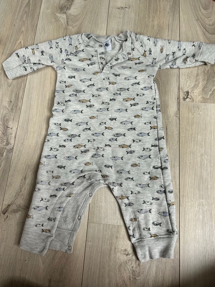 Combinaison garçon petit bateau