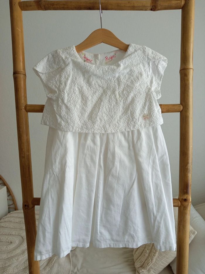 Robe blanche de cérémonie Sergent Major 6 ans - photo numéro 1
