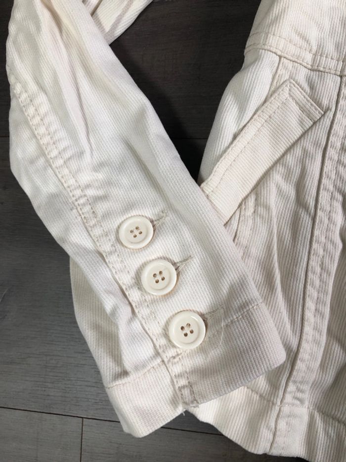 Trench court printanier H&M taille 38 crème - photo numéro 4
