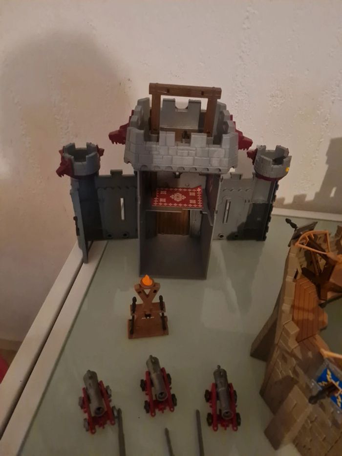 Playmobil chevalier chateau du faucon / citadelle du baron - photo numéro 7