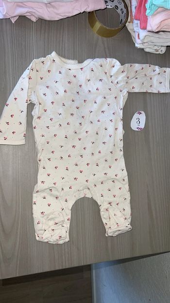 Pyjama bébé fille, 3 mois