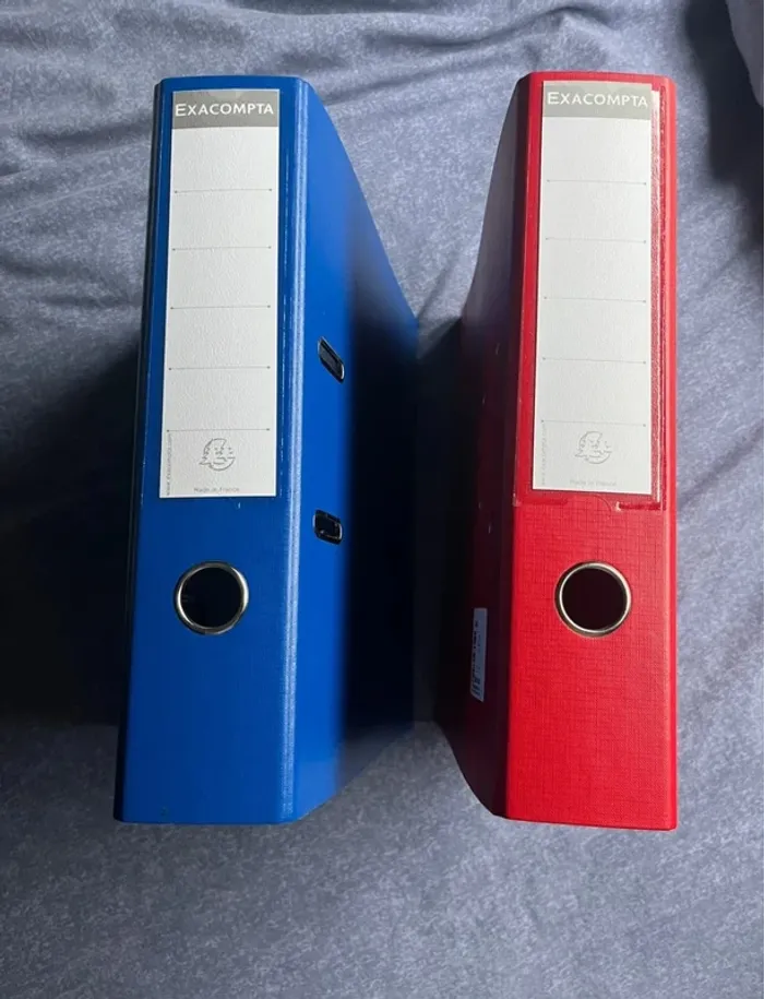 Lot de 2 classeurs - photo numéro 2