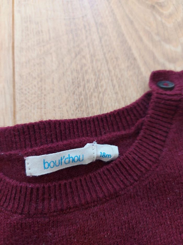 Pull fin Nounours Bout'Chou 18 mois - photo numéro 2