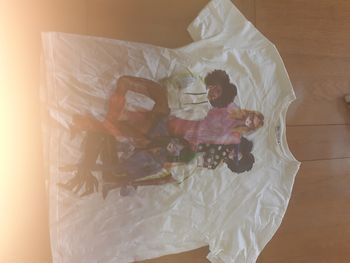 Tee shirt motif zara