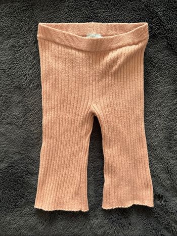 Pantalon patte d’éléphant rose paillette TAO 12 mois