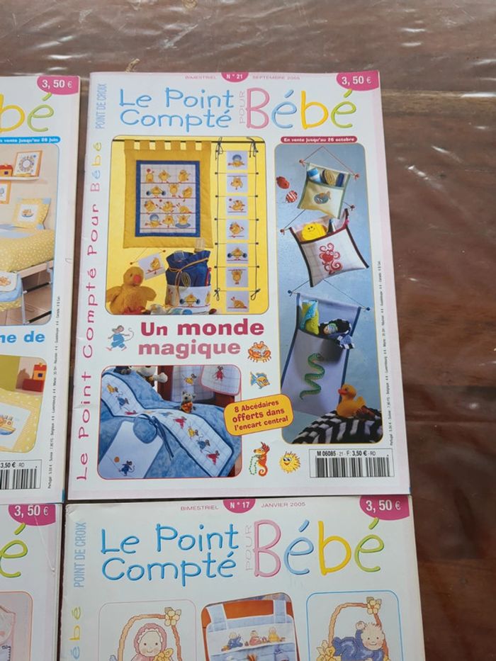 Lot de livres le point de croix - photo numéro 3