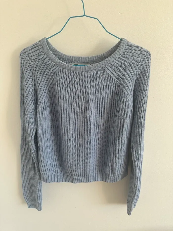 Pull bleu clair