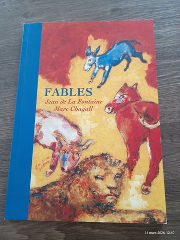 Livre Les fables de La Fontaine