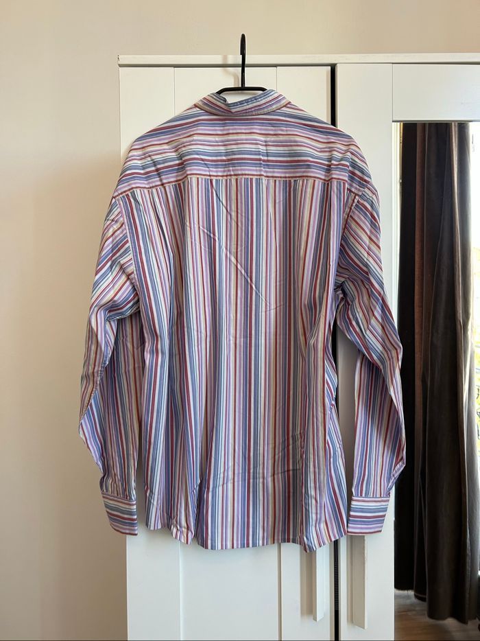 Chemise lila à rayures Homme Burton Tailles L-XL - photo numéro 6