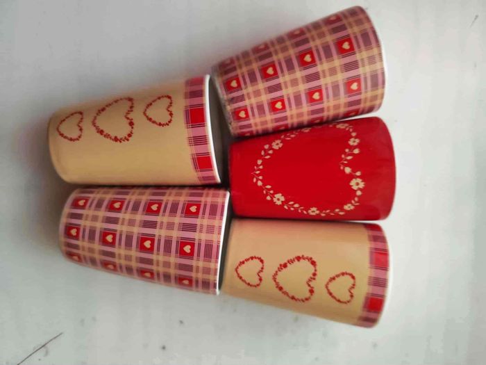 Lot de 5 tasses à expresso