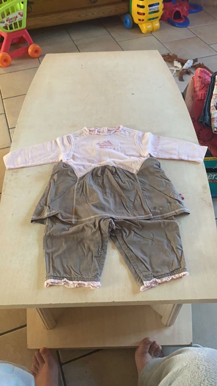 Tunique avec pantalon intégré La Compagnie des Petits