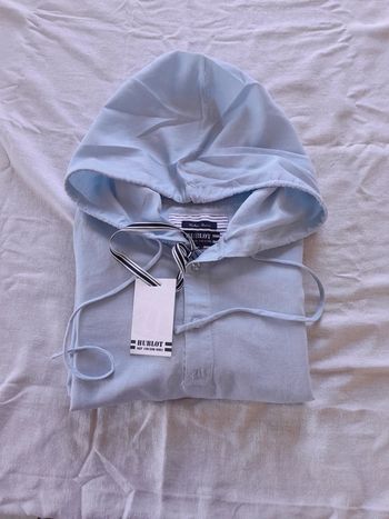 Chemise capuche lin Cotton Hublot neuf avec étiquette style migguel