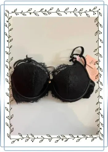Soutien gorge noir Boux Avenux, taille 75cm  (34C Uk)