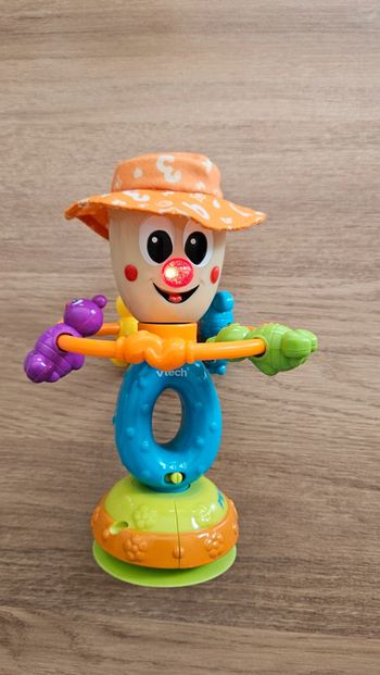 Hochet musical fermier ventouse, Vtech