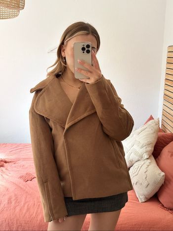 Veste de mi-saison toucher doux