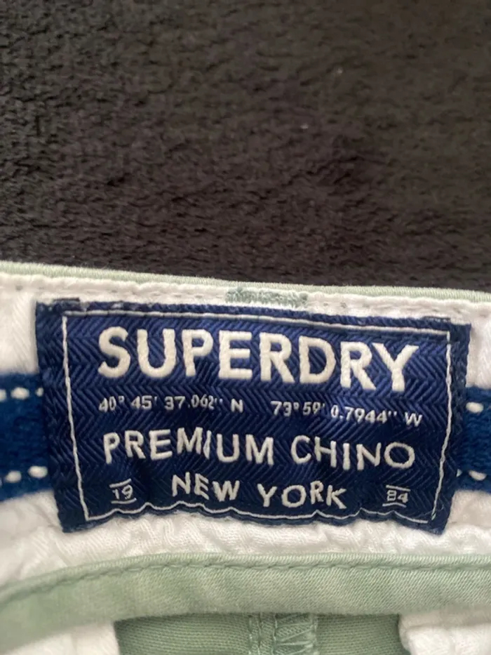Chino vert anis Superdry - photo numéro 5