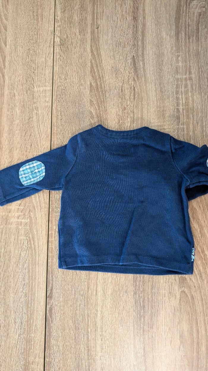 Pull bleu - photo numéro 3