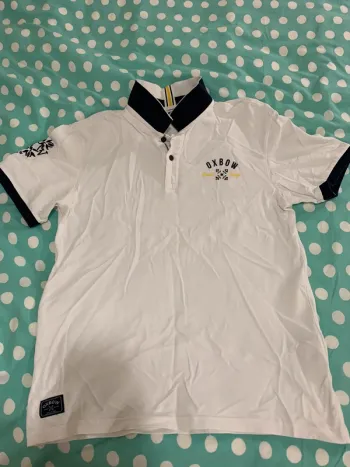 Polo blanc oxbow