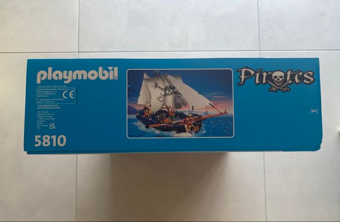 Playmobil 5810 chaloupe des pirates avec canon neuf - photo numéro 8