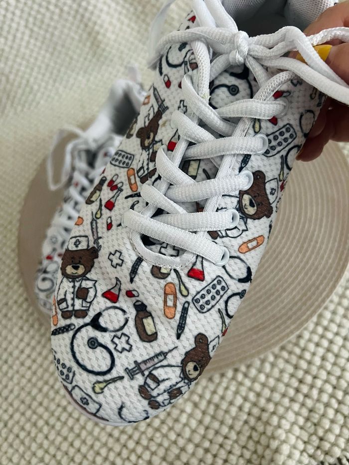 Baskets motifs ours docteur taille 39 Chaqlin - photo numéro 5