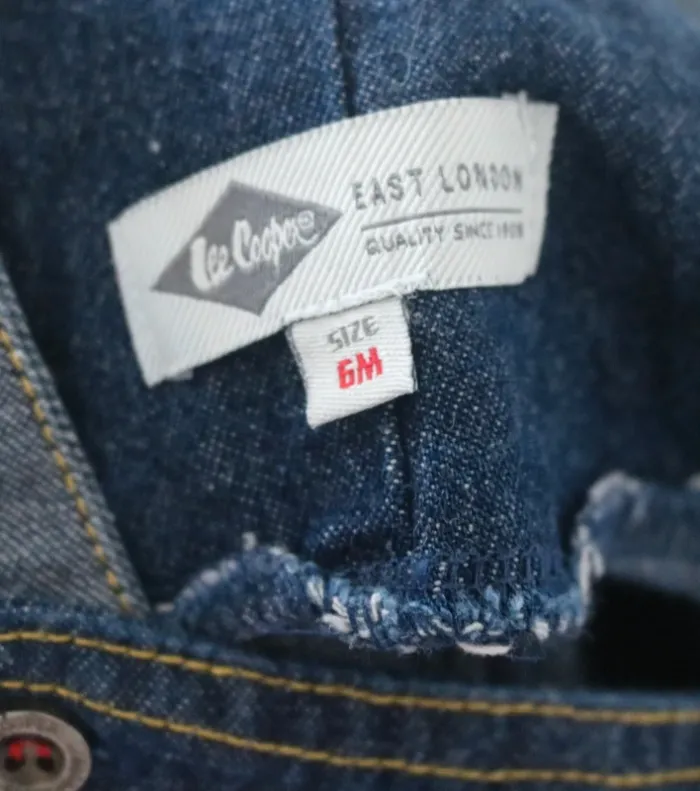 Ensemble haut/salopette Lee Cooper et gilet Jacadi 6 mois - photo numéro 9