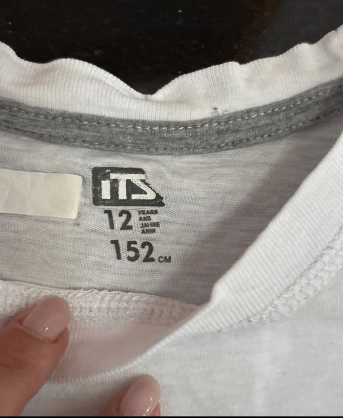 Lot de 2 T-shirt taille 12 ans - photo numéro 5