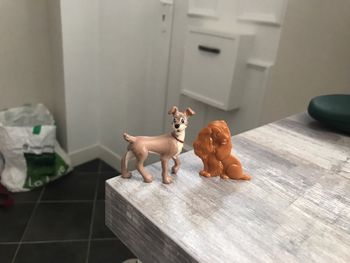 Figurine la belle et le clochard disney