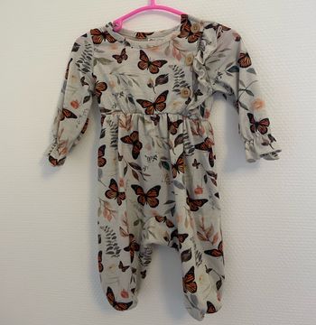Pyjama léger papillons 0-3 mois