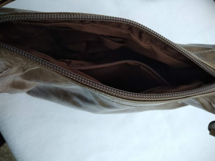 Petit sac à main bandoulière beige - photo numéro 6