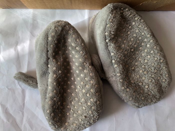 Chausson gris chat Atmosphera T28/29 - photo numéro 4