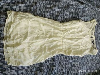 Robe blanche xs 14 ans