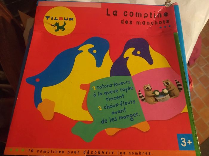 Comptine des manchots de 1 à 10