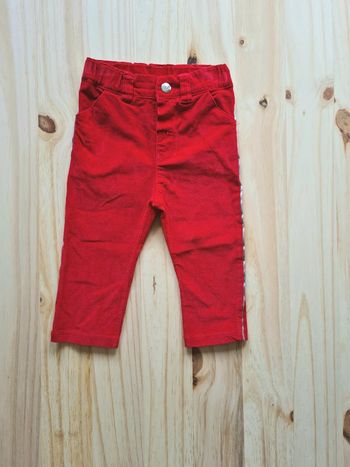 Pantalon Velours Petit Bateau 6 mois