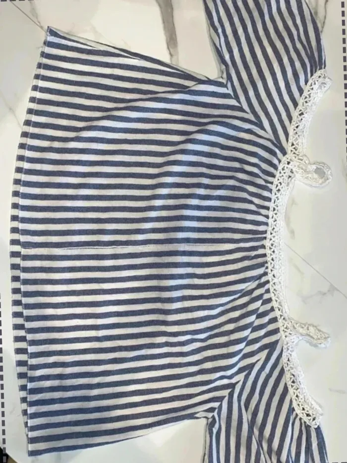 Top bleu - Taille L