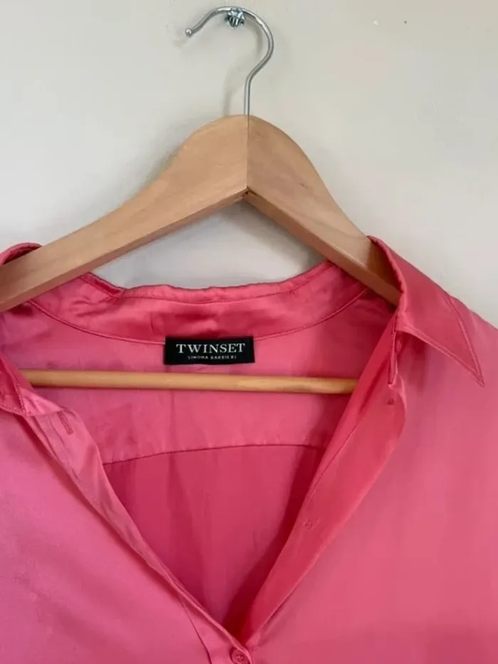 Chemise rose Twinset - photo numéro 3